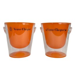 Vintage Veuve Clicquot Acrylic Champagne Cooler Or Ice Bucket