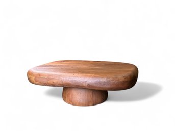 CB2 Derrico Acacia Wood Coffee Table