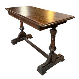 Jacobean Revival Library Table