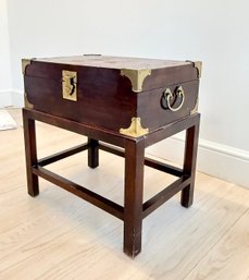 Sherrill Case Goods Furniture Campaign Desk On Stand