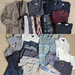 Selection Of Menswear - Agnes B, Steven Alan, Hugo Boss, Calvin Klein, Zegna,