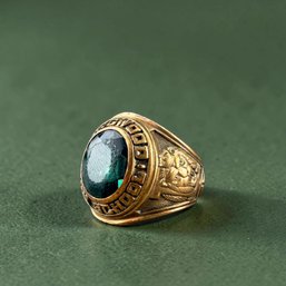 10kt Gold Longwood Class Of '65 High School Ring