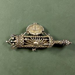 Sterling Silver Pioneer Women Pin