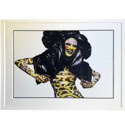 DAVID BAILEY, VERY Large Framed Photographic Print With Certificate