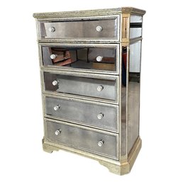 Z Gallerie Borghese Mirrored Chest Of Drawers