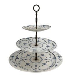 Royal Delft Modern Tiered Serving Plates