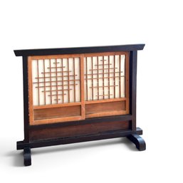VINTAGE JAPANESE SHOJI - ROOM DIVIDER SCREEN