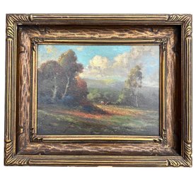 Antique  Framed Landscape Painting, Unsigned