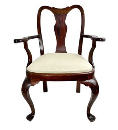 Antique Diminutive Or Childeren's Arm Chair