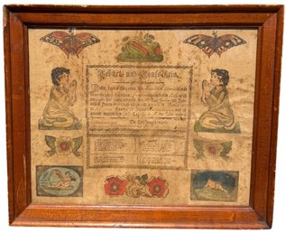 1813 PENNSYLVANIA FRAKTUR