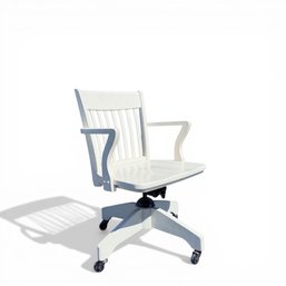 POTTERY BARN SWIVEL OFFICE CHAIR RAISED On CASTERS