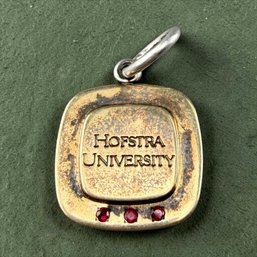 Tiffany & Co. 18k Gold On Sterling And Garnet Charm Pendant