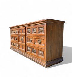 Drexel Solid Walnut Wood Dresser