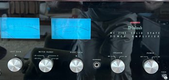 McINTOSH C26 SOLID STATE STEREO PREAMPLIFIER