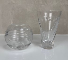 Waterford And William Yeoward Crystal Vases