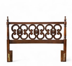 Queen Size Solid Walnut Bed Frame