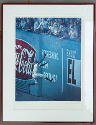 2 Signed, Artist Proofs Or Prints Of Baseball Games
