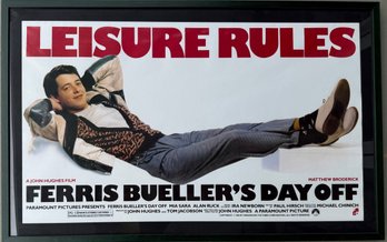 Ferris Buler's Day Off - Framed Movie Poster