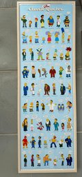 Framed Vintage The Simpsons Quotes Poster