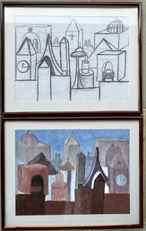 Framed Building Scape