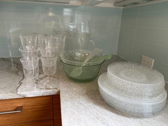 Biot Style Plastic Table And Serve Ware