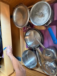 Stock Your Kitchen With Pots By AlClad, Calphalon, Williams Sonoma, Etc