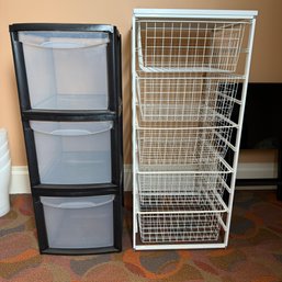 Upright Storage With Drawers