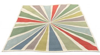 West Elm Luli Sanchez Wool Loop 94' Square Area Rug