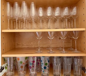 Wine, Champagne And Everyday Glassware