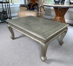 ANGLO INDIAN METAL CLAD COFFEE TABLE