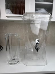Pitcher And Large Water Or Beverage Dispenser