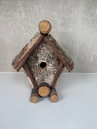 Birch Wood Bird House (new)