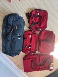 Luggage On Wheels And Travel Bags