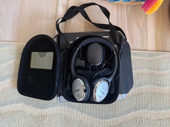 Bose QC3 Headphones And Case In Box