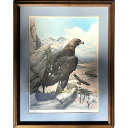 ROGER TORY PETERSON 'golden Eagle' SIGNED AND NUMBERED