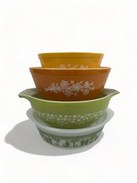 Vintage Assorted Pyrex Bowls