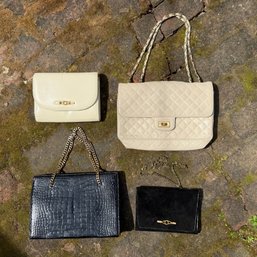 LUCILLE Of PARIS ALLIGATOR HANDBAG And (3) OTHERS