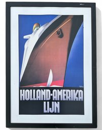 Holland America Poster, Framed