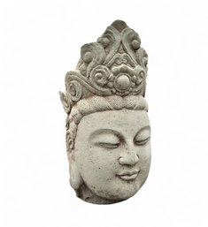 Composit Stone Buddha Head
