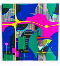 Digital Artwork Printed On Board