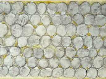 David Rankin, Original Mixed Media Painting On Board, 1969