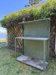 2ND POTTING BENCH USED BY GROUND KEEPERS