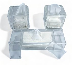 Lucite Tissue Holders