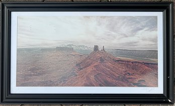 Framed Photographic Print Of Arizona Landscape