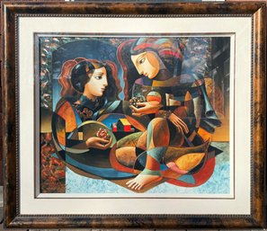 Oleg Zhivetin, 'Their Harvest', Framed Limited Edition Print, Signed And Numbered