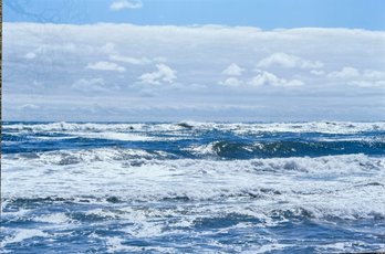 50 X 40' Photographic Print On Acrylic Of Ocean Water