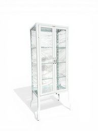 'DULTON' GLAZED PORCELAIN ENAMEL DOCTOR'S CABINET