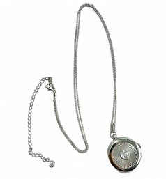 Sterling Silver Locket Necklace By Lisa Mason