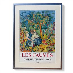 LES FAUVES - GALERIE CHARPENTIER, FAUVIST EXHIBIT POSTER