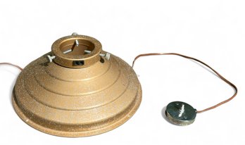 Retro Star Bell Rotating Christmas Tree Stand, Electrified And Plays Music - With Original Box